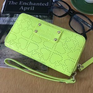 *SOLD* Kate Spade Yellow Wristlet 7.25"